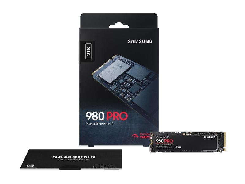 SSD 2TB SAMSUNG 980 PRO M.2 2280 PCIe 4.0 x4, NVMe - Modelo MZ